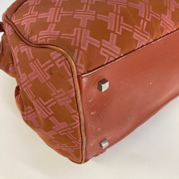 TUMI Medium size burnt orange and pink duffle bag (ASIS) - Picture 11 of 16